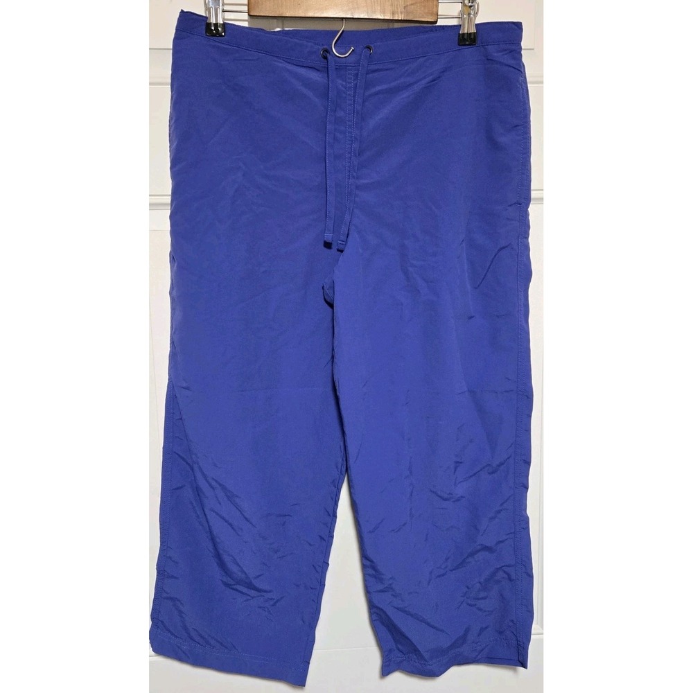 L.L. Bean Workwear Hospital Scrub Pants Women's Size‎ Small Blue Bottoms Vtg